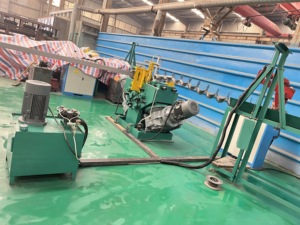 Machine de fabrication de lames hélicoïdales - Type laminoir à froid, hydraulique et mécanique, certifiée CE, composants essentiels : roulement et moteur - Product Image 6