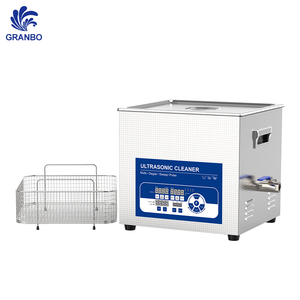 Limpiador ultrasónico GRANBO, 15 litros, 28/40/68/80/120Khz, barrido de pulso de bajo ruido, desgasifica para lavadora de Piezas ópticas médicas de laboratorio - Product Image 5