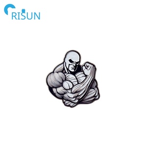 Pin de Esmalte Personalizado al por Mayor para Gimnasio, Fitness, Culturismo, Músculo, Hombre Musculoso con Brazos Fuertes - Product Image 5