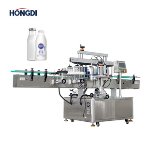 Fully Automatic Front Back <b>Labeling</b> <b>Machine</b> PLC Motor Core for Cartons Paper High Productivity Chemical/Cosmetic Oil Bottles - Product Image 2