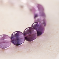Bracelet géométrique en cristal poli, dégradé violet, Morion naturel, sensation luxueuse, motif Dragon Phénix, cadeau pour meilleure amie, anniversaire, examen