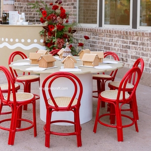 Silla Infantil de Ratán Hecha a Mano, Ecológica y Moderna, Segura para Parques, Ligera y Duradera, Muebles Infantiles para Fiestas de Cumpleaños - Product Image 3