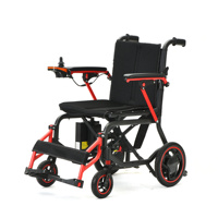 Matériel de réadaptation, fauteuil roulant motorisé léger, fauteuil roulant électrique pliable avec télécommande