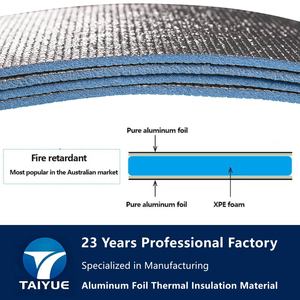 Australischer Standard Kundenspezifische Reflektierende Aluminiumfolie XPE Schaum Wärmedämmrolle Strahlungswärmebarriere Dachdecke für Gebäude - Product Image 2