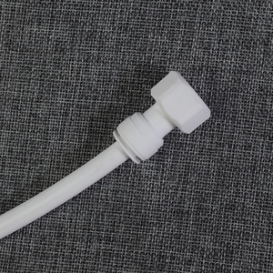 Conector de filtro de agua con rosca interna de 4/8 pulgadas a adaptador de tubería de 3/8 PE KM43N de plástico de conexión rápida - Product Image 3