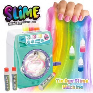 Clay <b>Tie</b> <b>Dye</b> Slime Machine OEM <b>Kit</b> with Beads Sprinkles for Kids-Eco-friendly Big Wholesale Set - Product Image 2