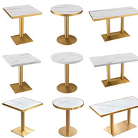Ensemble de table et de chaises de style moderne pour restaurant californien, café