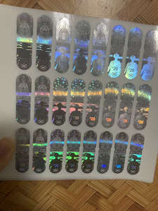 ホログラム ステッカー イギリス パーティー向け 面白ステッカー ユニークなパーティー用品 3Dプリント 現物卸売 パーティー ステッカー - Product Image 5