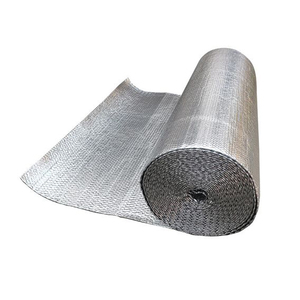 HVAC Aluminum Foil Insulation Wrap 1.2m Width Fire Resistant for Air Duct Pipe Insulation - Product Image 2