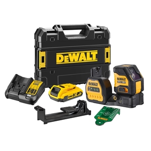 Nivel Láser Industrial Verde con Kit de Batería de 12V/18V, Cargador y Accesorios para Construcción y Bricolaje - Product Image 1