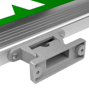 4 Wát lửa an toàn LED khẩn cấp Exit dấu hiệu ánh sáng 3.6V Ni-Cd Pin AC85V-265V nhôm + Acrylic - Product Image 4