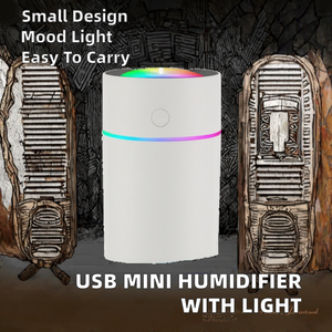 Humidificateur USB Mini de Bureau, Lumière d'Ambiance Thème Mission Mars, Alimentation Électrique pour Maison, Dortoir Étudiant, Climatisé, en Plastique - Product Image 3