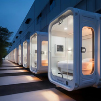 Cabine modulaire insonorisée pour bureau, maison, espace de repos, aéroport, centre commercial, réunion silencieuse, cabine de sommeil