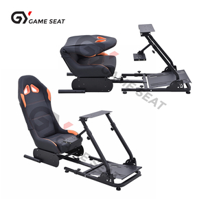 Mô phỏng lái xe đua chuyển động toàn phần GY033, bộ bàn đạp, khung nền, thiết bị phần cứng, buồng lái dành cho PC, Playstation 2 3 - Product Image 2