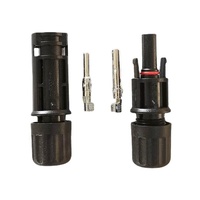 Connecteur de câble de panneau solaire étanche automobile 12V IP67 pour adaptateur d'amarrage photovoltaïque mâle femelle noyau intérieur 50A évalué 4P