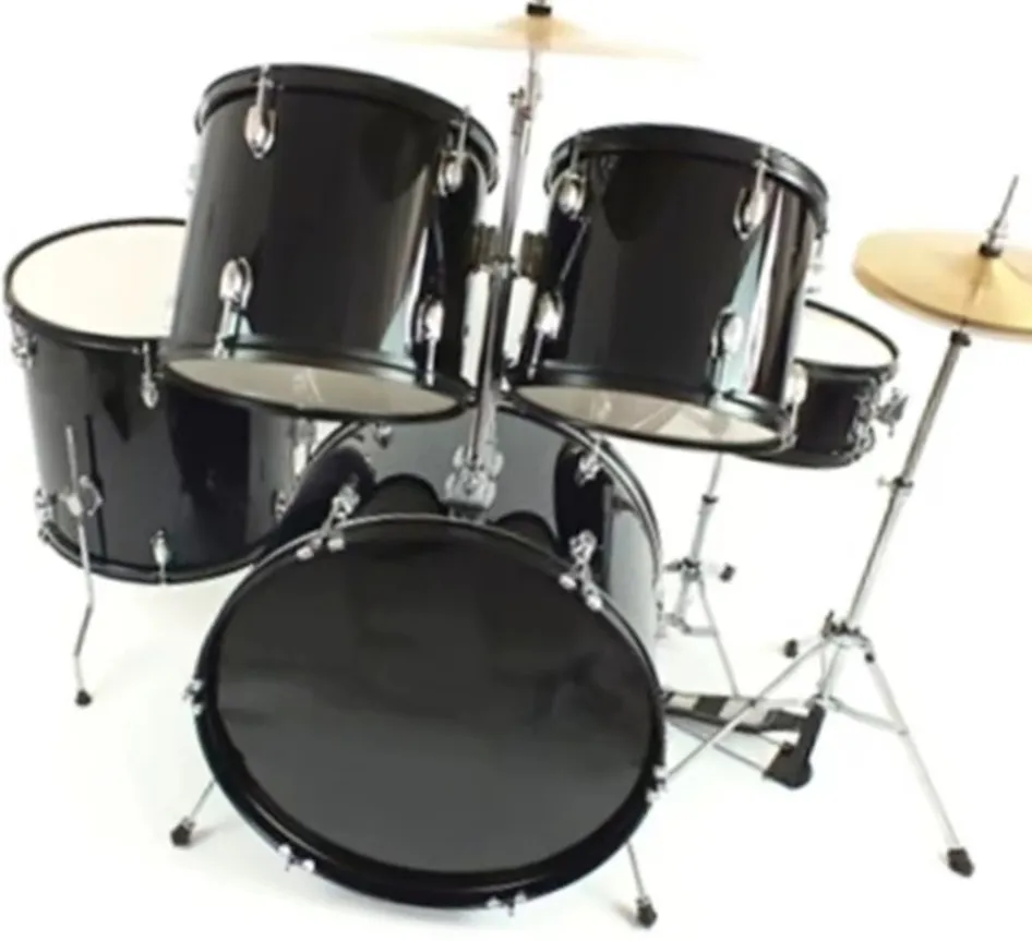 Fabrik Großhandel 5 Stück Full Size Drum Set profession elle Großhandel Drum Set Musik instrument Drum Kits