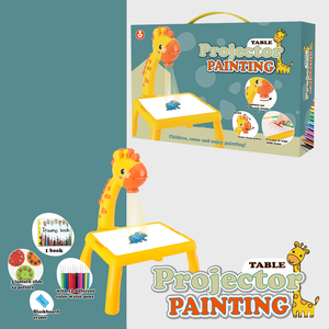 Nuovo tavolo da tavolo da disegno artistico con proiezione intelligente per bambini giraffa a 24 modelli - Product Image 3