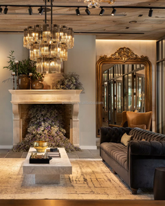 होटल कार्यालय के रहने वाले कमरे के लाउंज के लिए हाथ से टफ्टेड विवरण के साथ समकालीन अमेरिकी शैली का पुनर्क्लिनिंग - Product Image 5