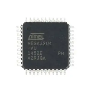 ATMEGA32U4-AUチップ8ビットマイクロコントローラーAVR16KフラッシュUSB TQFP-44