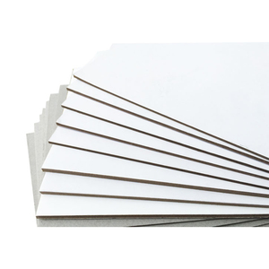 Consumer Box Hand <b>Bag</b> Name Card Raw Material 200-400gsm Grey Back Duplex Paper Board - Product Image 1