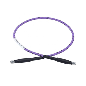 Câble coaxial de <span class=keywords><strong>test</strong></span> EPL67 DC 67 GHz RF à faible perte d'insertion, haute précision, phase stable, blindé avec connecteurs de 1,85 mm - Product Image 1