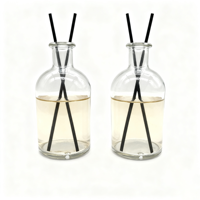 Diffuseur d'aromathérapie en verre personnalisable écologique de 250 ml, flacon cosmétique pour huile essentielle