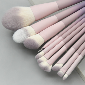 Daily Queen & Mor-phe10 Pcs Pinceaux <span class=keywords><strong>de</strong></span> maquillage à poudre avec manche dégradé <span class=keywords><strong>de</strong></span> <span class=keywords><strong>couleur</strong></span>, qualité supérieure et sensation luxueuse, logo personnalisé - Product Image 3