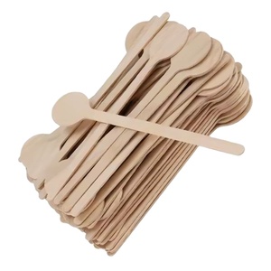 Máy khuấy cà phê bằng gỗ sử dụng một lần-bọc giấy, mịn và thân thiện với môi trường-tuyệt vời cho cà phê hoặc trà của bạn - Product Image 4