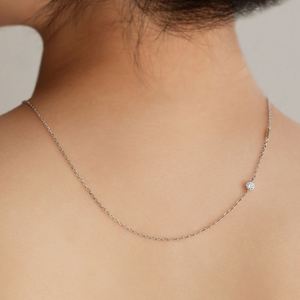 Personalised 925 <b>Silver</b> Gold Plated Chain 5A Zirconia Custom Name Letter <b>Initial</b> Pendant Fine Fashion Jewelry <b>Necklace</b> for Women - Product Image 6