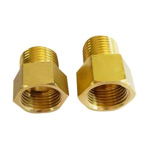 Adattatore idraulico in ottone da maschio a femmina 1/2 "NPT maschio a 1/2" BSP femmina tubo da giardino a femmina adattatore maschio - Product Image 2