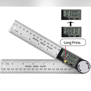 เครื่องวัดมุม ไม้บรรทัดวัดมุม ไม้บรรทัดอิเล็กทรอนิกส์ เครื่องวัดมุมแบบดิจิตอล สแตนเลส 360 องศา ไม้บรรทัดวัดมุมดิจิตอล - Product Image 5