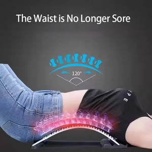 Stretch dos masseur Fitness soutien lombaire outil de Relaxation civière pour la colonne vertébrale soulagement de la douleur massageador équipement - Product Image 5