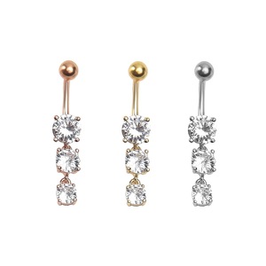 Offre Spéciale – Bijoux de piercing corporel en acier chirurgical 316L avec zircon, pendentifs, anneaux de nombril, bijoux pour femmes - Product Image 4