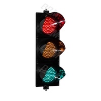 Produk Lampu Lalu Lintas Dia.200mm(8inci) Lampu Lalu Lintas Bola Merah Kuning Hijau dengan Lensa Fresnel