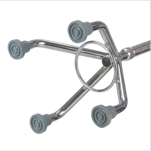 Bastón ortopédico para caminar de aluminio para el antebrazo para discapacitados codo ergonómico muleta de bastón para caminar de cuatro patas plegable de Metal para adultos - Product Image 5