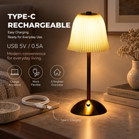 Lampe de table LED avec service de personnalisation OEM, commande tactile, variateur d'intensité, abat-jour détachable, pour chambre à coucher, salon, chambre d'enfant