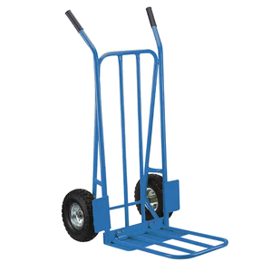 Draagbare Tweewielige <span class=keywords><strong>250Kg</strong></span> Lading Handzware Industriële <span class=keywords><strong>Trolley</strong></span> Truckar Goederenvervoer Handtrolley - Product Image 5