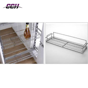 Tủ Bếp Trượt Lưu Trữ Giỏ 2 Kệ Ngăn Kéo Bồn Rửa Dây Giỏ - Product Image 4