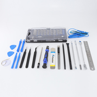 Kit de reparación electrónica profesional 80 en 1 con bolsa portátil, juego de destornilladores de precisión para reloj, coche, teléfono móvil y ordenador