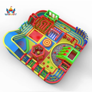 Trò Chơi Công Viên Bơm Hơi Công Viên Chủ Đề Bơm Hơi Công Viên Giải Trí Bơm Hơi Lớn Nhất Trong Nhà Ngoài Trời - Product Image 4