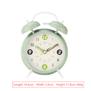 ساعة منبه إلكترونية جديدة بشاشة 4 بوصات، ساعة منبه صامتة لغرفة نوم الطلاب، هدية للأطفال للاستيقاظ المبكر، بيع بالجملة - Product Image 5