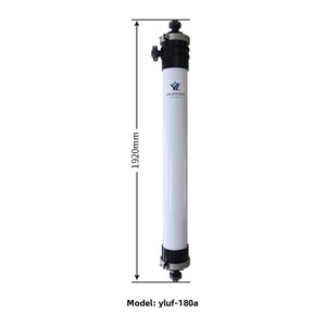 Membrane d'ultrafiltration à fibres creuses en PVDF <span class=keywords><strong>Yu</strong></span> <span class=keywords><strong>Lin</strong></span> Série de remplacement YLUF-180A pour traitement de l'eau, ensemble de membranes de filtration 5+ - Product Image 1
