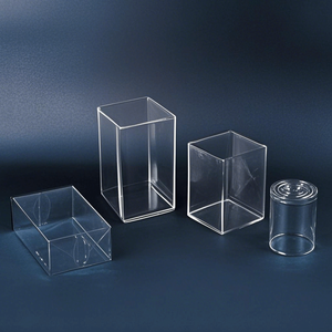 Boîte d'emballage transparente en plastique PP PVC PET <span class=keywords><strong>vinyle</strong></span> acétate transparent sur mesure, couleur personnalisée - Product Image 2