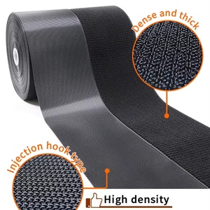 Vente en gros de ruban auto-agrippant personnalisé, écologique, lavable, multifonction, 100% nylon, 100 mm, adhésif puissant d'un seul côté, 25 m/rouleau, OEM - Product Image 4