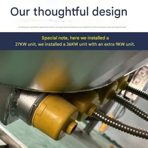 Olla de Cocina Grande de Acero Inoxidable para Pasta de Tomate, Calentador de Azúcar con Vapor y Mezclador - Product Image 6