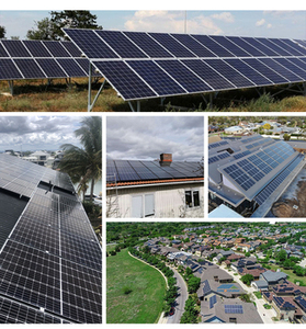 Paneles Solares Bifaciales de Alta Potencia HJT de 700 Vatios, 590W, 600W, 650W, 750W, Topcon, Totalmente Negros - Product Image 6