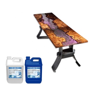 ALD all'ingrosso resina epossidica profonda versare resina epossidica <span class=keywords><strong>trasparente</strong></span> epossidica per tavolo fiume Fai da te - Product Image 6