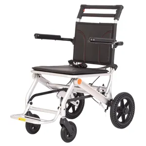 Home kleine Aluminium Rollstühle manuelle medizinische Rollstuhl Preis leichte Rollstühle für Erwachsene