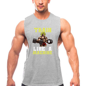 En vente été hommes vêtements <span class=keywords><strong>de</strong></span> sport coupé débardeurs <span class=keywords><strong>maillot</strong></span> <span class=keywords><strong>de</strong></span> <span class=keywords><strong>corps</strong></span> maillots sans manches Fitness hommes gilet musculation t-shirt - Product Image 2