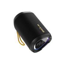 W-King D110 Enceinte sans fil 15W, enceinte portable, mini enceinte avec lumières RGB, étanche IPX7, TWS, TF/AUX